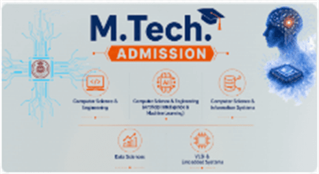 M.Tech. Admission 2026-27